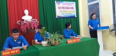 Đại hội Đoàn viên Chi đoàn Khóm Hòa Khánh  Phường 2 nhiệm kỳ 2023-2024